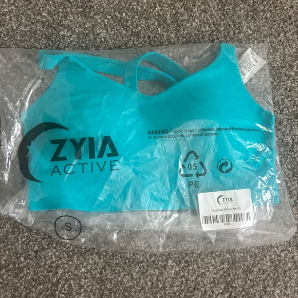 Zyia Turquoise Affinity Bra - Picture 5 of 5